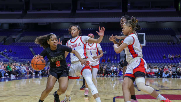 duncanville south grand prairie texas girls basketball 6a state title uil tommy hays Duncanville vs SGP 03